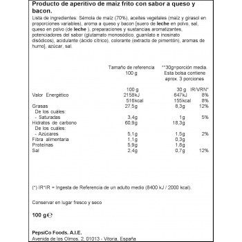 Lays 3Ds Bugles Conos de Maiz 72Grs PVP.R 1.70E