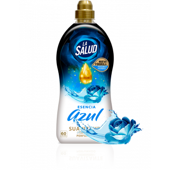 SUAVIZANTE CONCENTRADO LA SALUD ESENCIA AZUL 60 LAVADOS 1350ml
