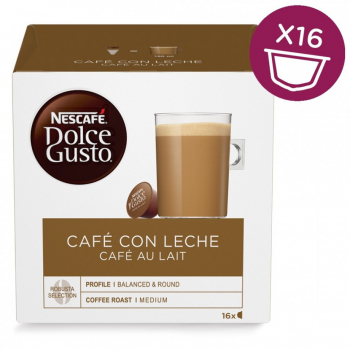 Dolce Gusto Café con Leche 16 Caps.