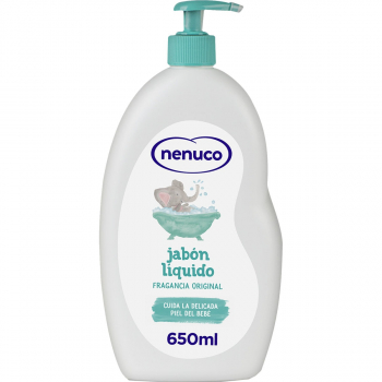 JABON LIQUIDO NENUCO 650ml BEBÉ fragancia original