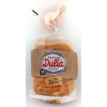 Pan Rústico Dulia 14 rebanadas 450g Desayuno
