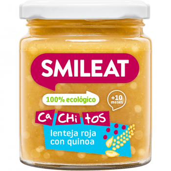 Potito Baby +10 meses Cachitos Lenteja Roja con Quinoa Smileat 230g