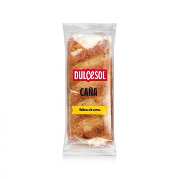 Caña Rellena de Crema Dulcesol 70g Desayuno, Dulces y Merienda