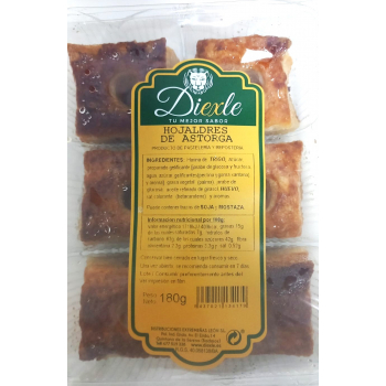 Hojaldre de Astorga Diexle 180g bolleria y pasteleria