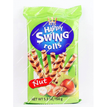Barquillo Relleno Happy-Swing-Rolls-Nut-Avellana-150gr