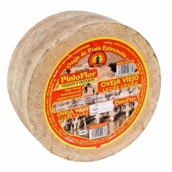 Queso Oveja Viejo Pinto Flor Cuña 250Grs