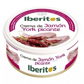 Crema de Jamón York Picante Iberitos 250Grs