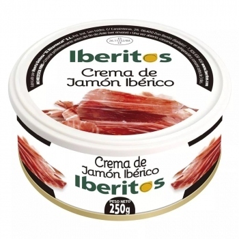 Crema de Jamón Ibérico Iberitos 250Grs