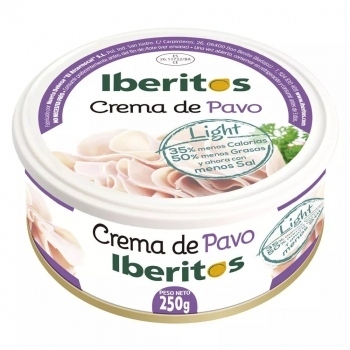 Crema de Pavo Light Iberitos 250Grs