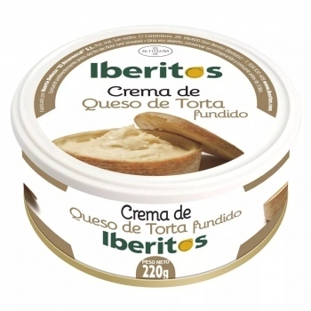 Crema de Queso de Torta Fundido Iberitos 220Grs