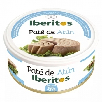 Paté de Atún Iberitos 250Grs