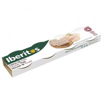 Crema de Pollo Iberitos 4x23g