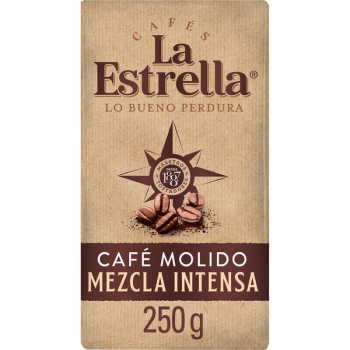 Café Molido Mezcla 50/50 La Estrella 250gr