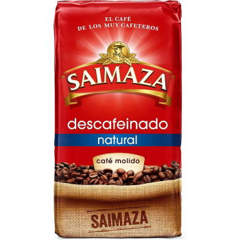 Café Descafeinado Molido Natural Saimaza 250Grs