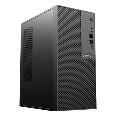 Caja PC UNYKAch NUMEN 500 PRO TYPE C - Micro ATX | 17 Litros | USB-C | Chasis Dual