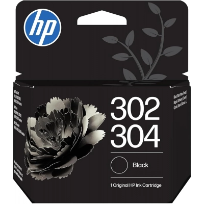 HP 302/304 Cartucho de Tinta Negro Original - B7RT7AE