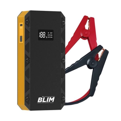 Arrancador de baterías Blim BL0432 - 8000mAh | Arranque 12V | Función Powerbank | Linterna LED
