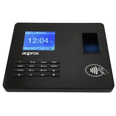 Control de presencia Approx APPATTENDANCE02 - Lector huella - Pantalla TFT 2.8 - USB