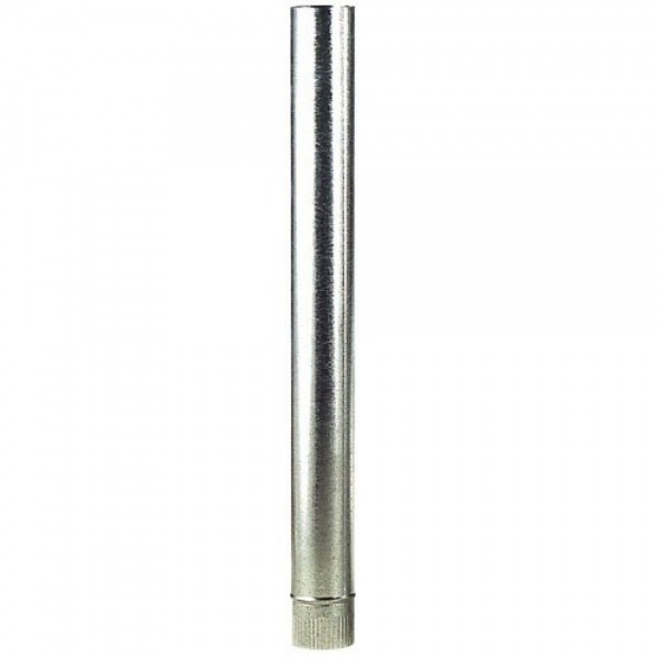 Tubo Estufa Galvanizado 200 mm. (0,8 mm.)