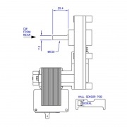 Motorreductor Mellor T3 - 3 rpm Ø8,5 mm