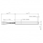 Resistencia de encendido 280W Ø10 x 155 mm