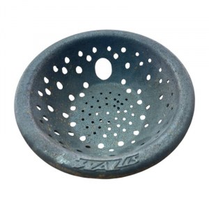 Brasero de hierro fundido Ø21 cm caldera de pellets Waltis