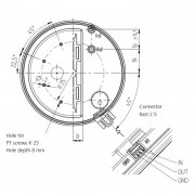 Transductor de presión diferencial HUBA TDPUP3-8M