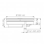 Transductor de presión diferencial HUBA TDPUP3-8M