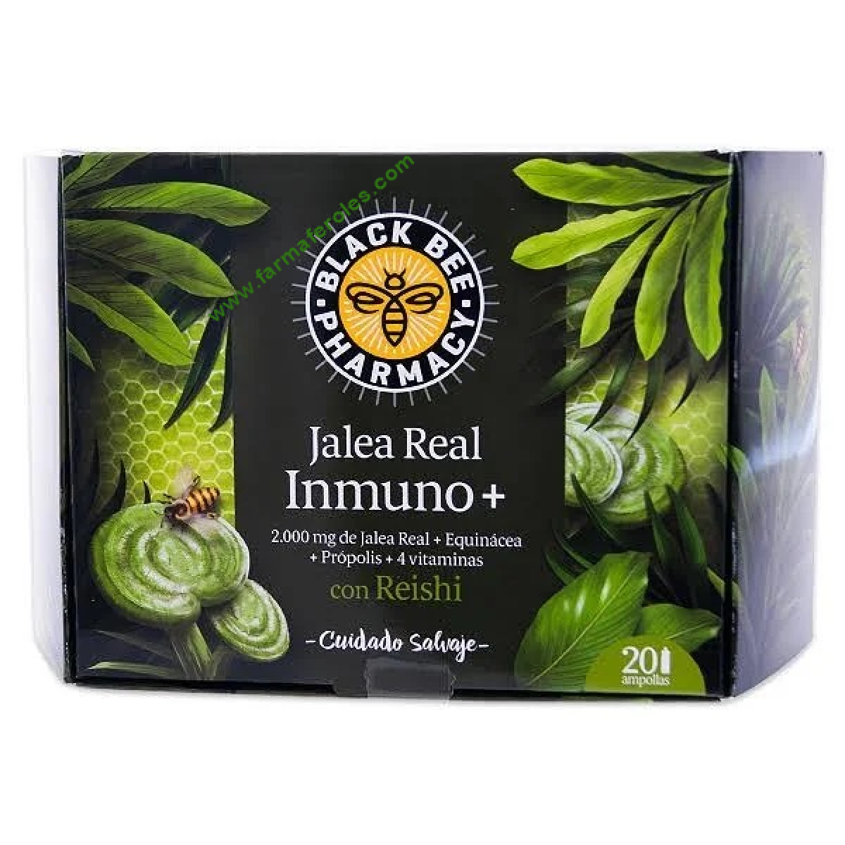 Black Bee Jalea Real Inmuno 20ampollas
