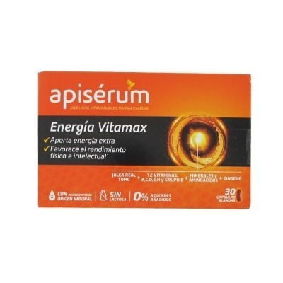 APISERUM ENERGIA VITAMAX 30 CAP