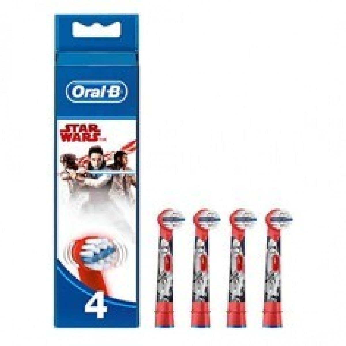 Cepillo Dental Electrico Infantil Recambios Oral B Stages Star Wars 4 Recambios
