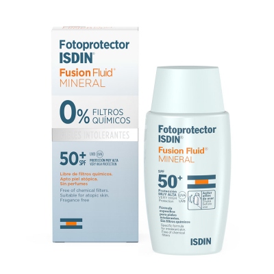 FOTOPROTECTOR ISDIN SPF-50+ FUSION FLUID MINERAL