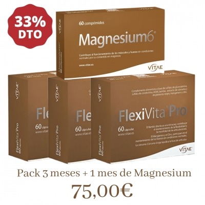 FLEXIVITA PRO 3 PACK + MAGNESIO