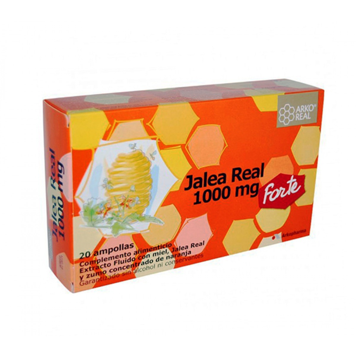 JALEA REAL FRESCA FORTE1000 MG.20 AMPOLLAS.