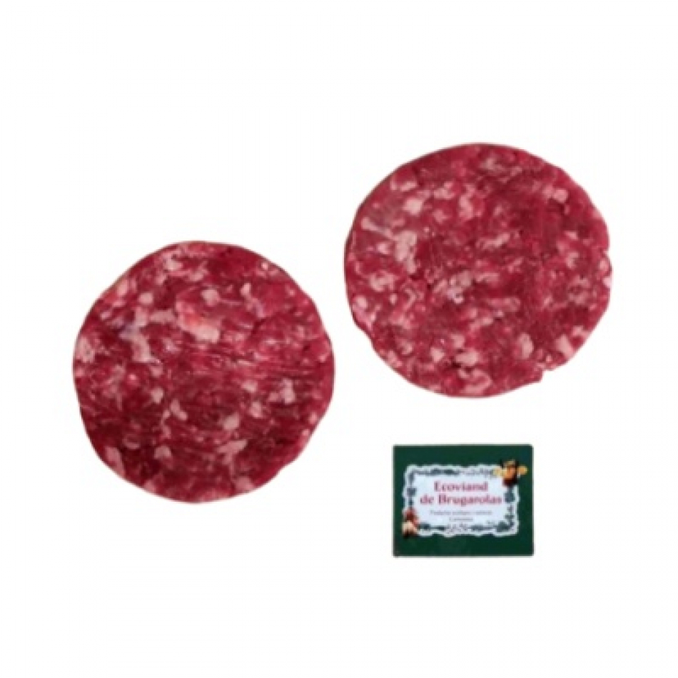 Hamburguesa de cerdo ecológico 2 Unidades 220gr Ecoviand