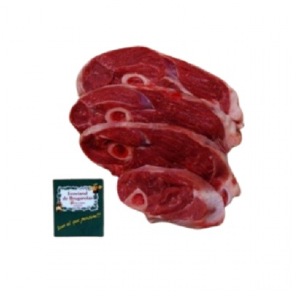 Pierna de cordero cortada bio 400gr Ecoviand