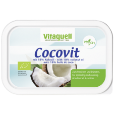 Cocovit Margarina con aceite de coco 250gr Bio Vitaquell