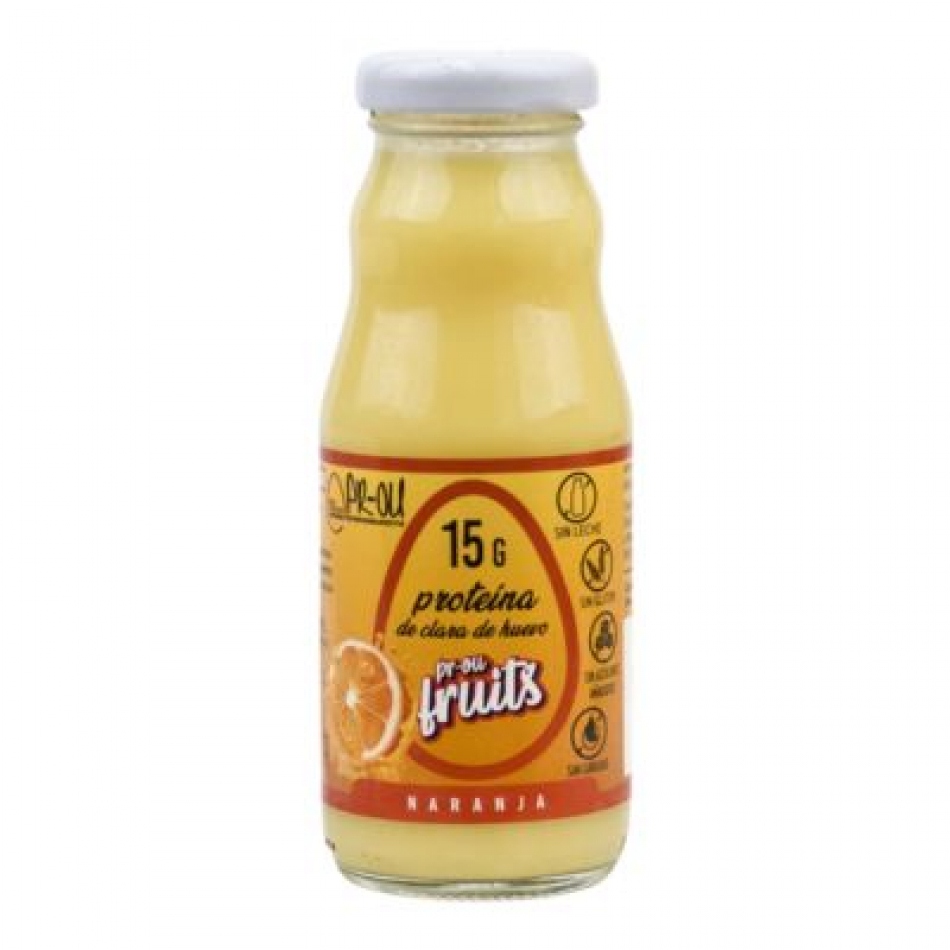 Batido Clara de huevo sabor Naranja 210gr Sin Gluten PR-OU