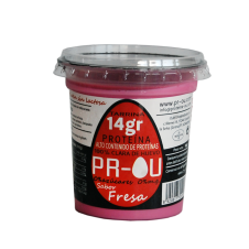 Tarrina de Clara de huevo sabor Fresa 120gr PR-OU