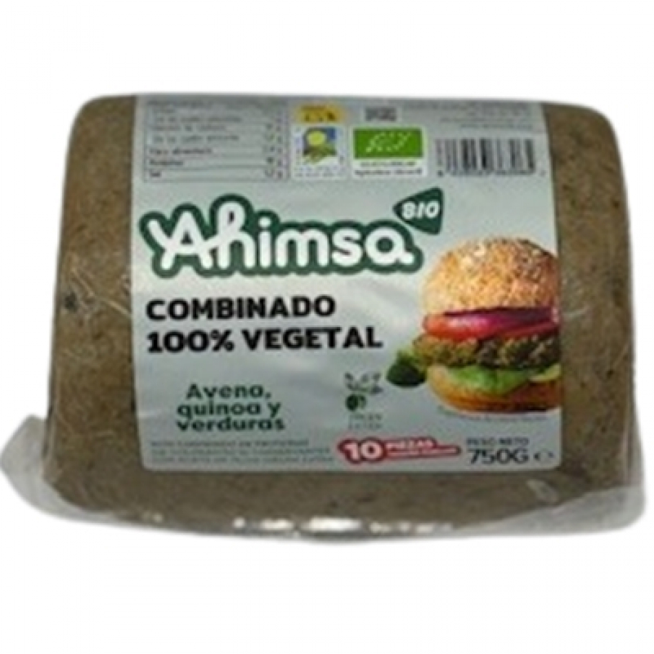 Combinado Vegetal Avena Quinoa y Verduras Bio Vegan 750gr Ahimsa