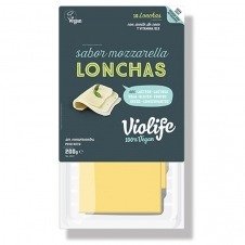 Queso vegano en lonchas sabor Mozzarella 200gr Violife