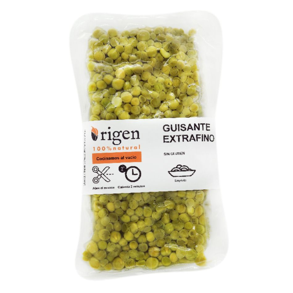 Guisante extrafino al vacío 250gr Origen