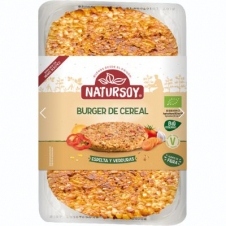 Cereal Burguer Espelta y Verduras 200gr Natursoy