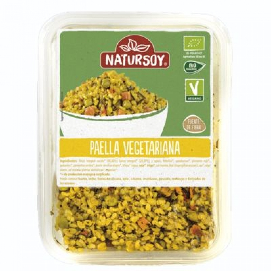 Paella vegetariana Bio 300gr Natursoy