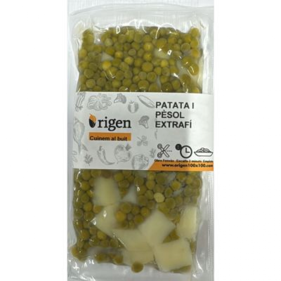 Patata y Guisante extrafino al vacío 300gr Origen