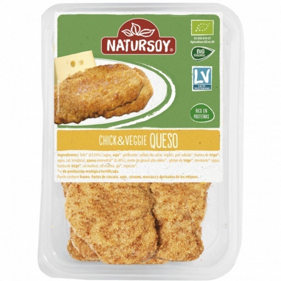 Chick & Veggie con Queso 170gr Bio Natursoy