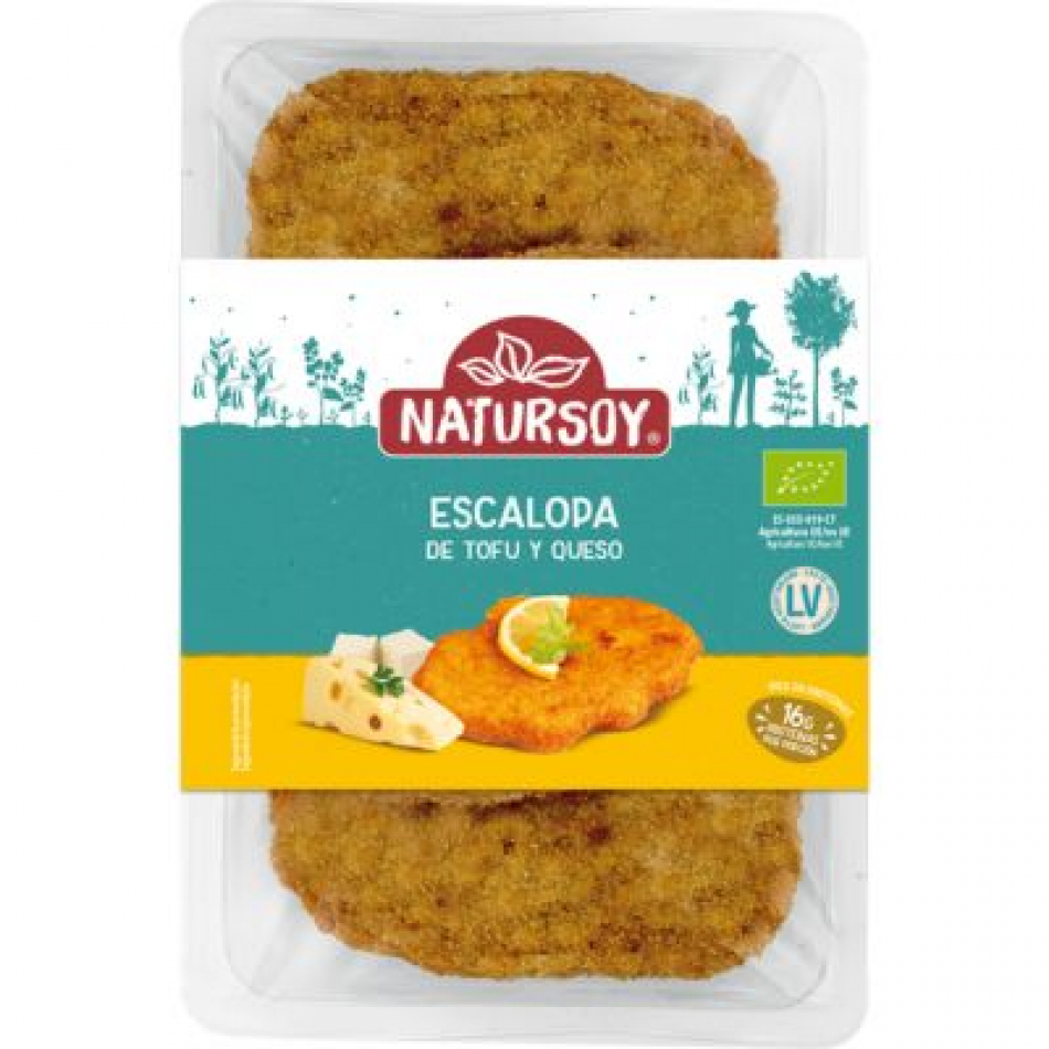 Escalopa de Queso Eco 170gr Natursoy