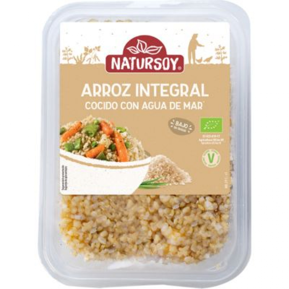 Arroz integral 400gr Bio Vegano Natursoy