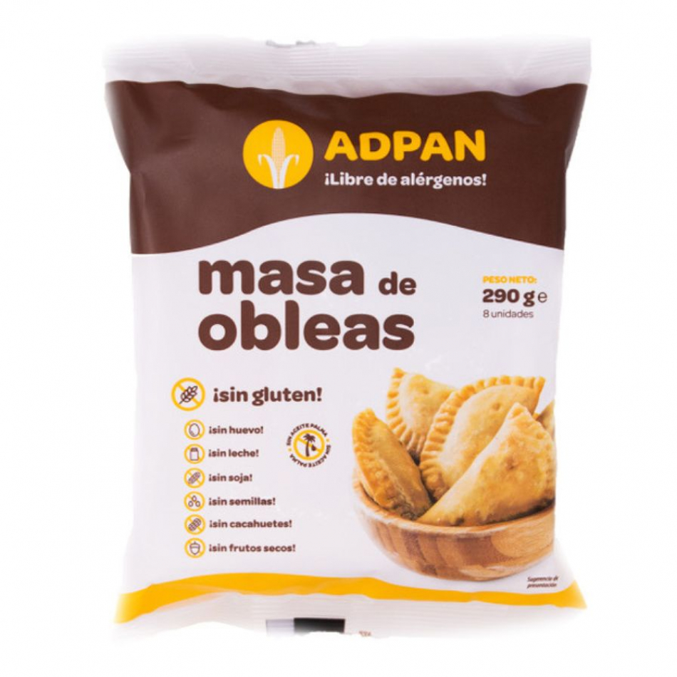 Masa de Obleas 8 unidades Adpan