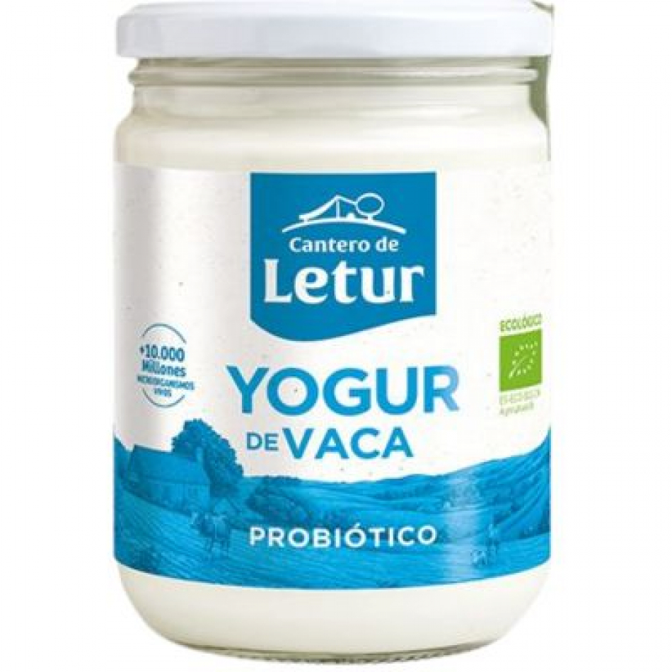 Yogur ecológico de Vaca Natural 420gr El Cantero de Letur